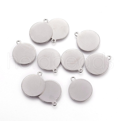 Tarnish Resistant 201 Stainless Steel Pendants PALLOY-E456-01P-1