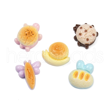 Opaque Resin Cabochons CRES-D303-05-1