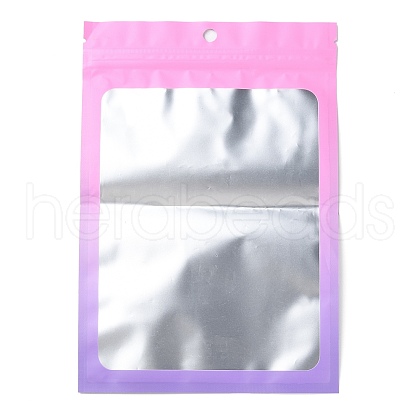 Gradient Glitter Holographic Aluminum Foil Jewelry Packaging Zip Lock Bags OPP-B004-01C-1