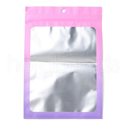 Gradient Laser Aluminum Foil Jewelry Packaging Zip Lock Bags OPP-B004-01C-1