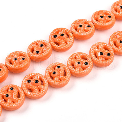 Handmade Porcelain Bead Strands PORC-N011-01D-1