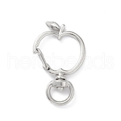 Apple Alloy Swivel Clasps FIND-L012-02P-1