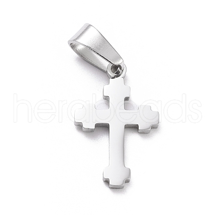 Non-Tarnish 304 Stainless Steel Pendants STAS-L216-33P-1