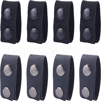 SUPERFINDINGS 4Pcs Military Tactical Belt Buckle Heavy Duty and 1 Set Tactical Double Snap Belt Keeper Loop FIND-FH0002-66-1