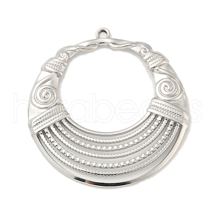 Non-Tarnish 304 Stainless Steel Pendants STAS-L022-194P-1