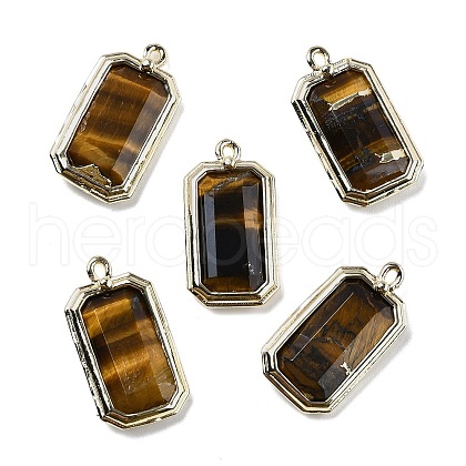 Natural Tiger EyePendants G-U019-04G-06-1
