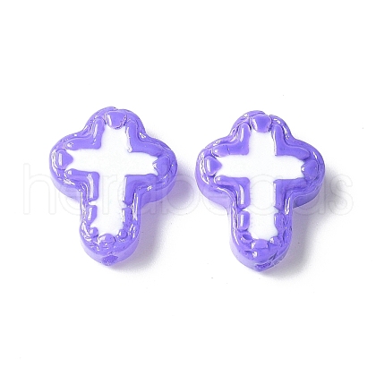 Handmade Lampwork Enamel Beads BLOW-D300-06D-1
