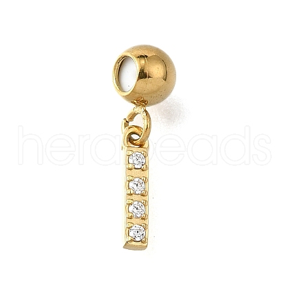 304 Stainless Steel Rhinstone Pendant STAS-H202-50G-I-1