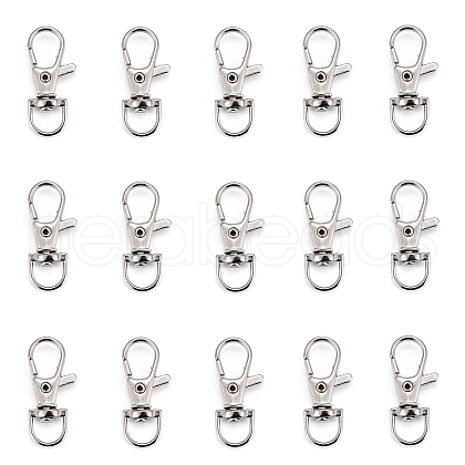 20Pcs Iron Swivel Lobster Claw Clasps IFIN-CJ0001-74-1
