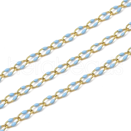 Ion Plating(IP) 304 Stainless Steel Link Chains CHS-M006-03G-03-1