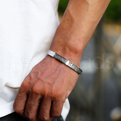 Stainless Steel Plain Bangles QM1535-3-1