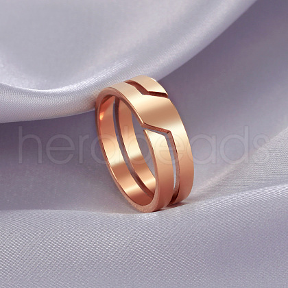 304 Stainless Steel Finger Rings FS-WGF5903-13-1