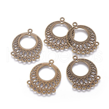 Tibetan Style Connectors TIBEP-EA165Y-AB-FF-1