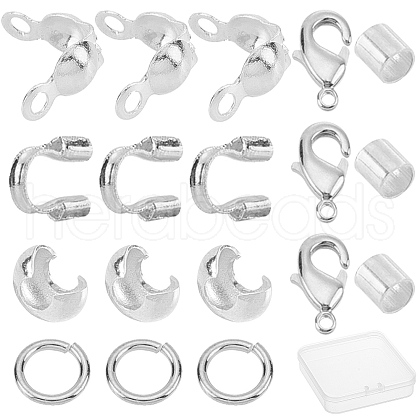 SUNNYCLUE 340Pcs Ending Findings Kits for DIY Jewelry KK-SC0001-88S-1