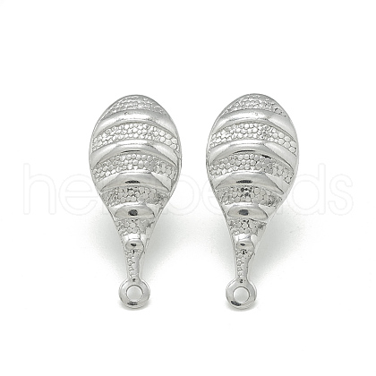 304 Stainless Steel Stud Earring Findings X-STAS-Q225-09A-1