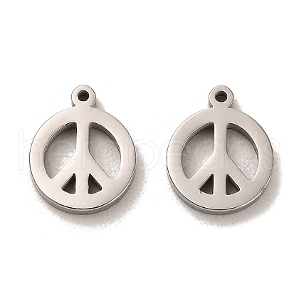 Non-Tarnish 304 Stainless Steel Charms STAS-L022-137P-1