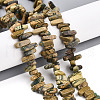Natural Verdite Stone Beads Strands G-T140-66-1
