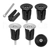 Gorgecraft Aluminum Alloy Bike Handlebar Stopper AJEW-GF0002-29B-4