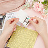 FINGERINSPIRE Imitation Leather Wedding Ring Storage Case with Alloy Clasps and PVC Stickers for Pet AJEW-FG0004-27A-3