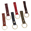 Olycraft 6Pcs 6 Colors Leather Keychain KEYC-OC0001-46-1