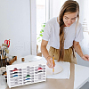 18 Grids PVC Plastic Inkpad Storage Box ODIS-WH0043-118B-6