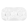 Snow Candlestick Christmas Silicone Molds Candle Molds SIL-B071-03-2