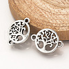 Tibetan Style Alloy Links connectors TIBE-Q077-12AS-RS-5