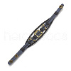 Imitation Leather Bracelet Making MAK-R024-03-5