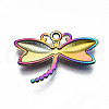 Rainbow Color Alloy Pendants PALLOY-S180-075-RS-3