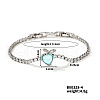 Cute Brass Heart-shaped Bracelets GS2317-4-1