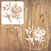 PET Hollow Out Drawing Painting Stencils DIY-WH0391-0485-2