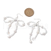 Mother's Day Jewellery Natural Cultured Freshwater Pearl & Glass Beads Dangle Earring EJEW-TA00500-3