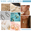 Unicraftale 24Pcs 304 Stainless Steel Ring Stud Earrings STAS-UN0057-81-6