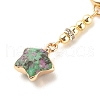304 Stainless Steel Crylstal Rhinestone Toggle Clasps PALLOY-JF01614-4