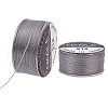 Nylon Beading Thread NWIR-WH0005-10E-1