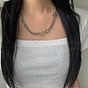 Star Alloy Curb Chain Necklaces for Women FS-WGED23F-01-1