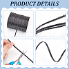 Polyester Ribbons SRIB-WH0011-219A-02-4