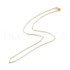 Brass Coreana Chains Necklace for Women NJEW-P265-33G-2
