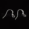 Brass French Earring Hooks KK-Q369-S-1