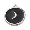 Alloy Enamel Pendants PALLOY-R162-03P-1