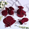 Beebeecraft 20Pcs Gourd Velvet Drawstring Bags TP-BBC0001-07B-05-4