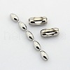 304 Stainless Steel Rice Bead Ball Chains CHS-A002A-6.0mm-2