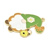 Bees Theme Alloy Enamel Pandants FIND-M083-06C-G-2