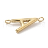 304 Stainless Steel Letter Connector Charms STAS-M108-01G-01-2