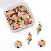 40Pcs 2 Style Alloy Enamel Pendants ENAM-LS0001-14LG-3