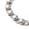 Handmade 304 Stainless Steel Necklaces NJEW-Q333-02C-02-2