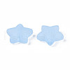 Transparent Frosted Acrylic  Beads X-FACR-N002-01A-3