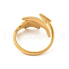 304 Stainless Steel Open Cuff Rings X-RJEW-G307-01C-3