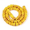 Handmade Millefiori Glass Beads Strands LAMP-T021-27B-01-2