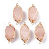 Natural Pink Aventurine Links/Connectors G-T131-100E-1